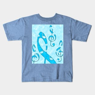 Blue melody Kids T-Shirt